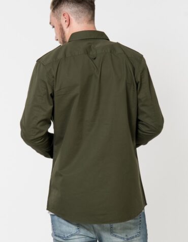 Cotton Parka with Faux