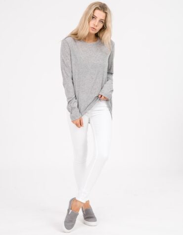 Seam L/S Tee With Tail