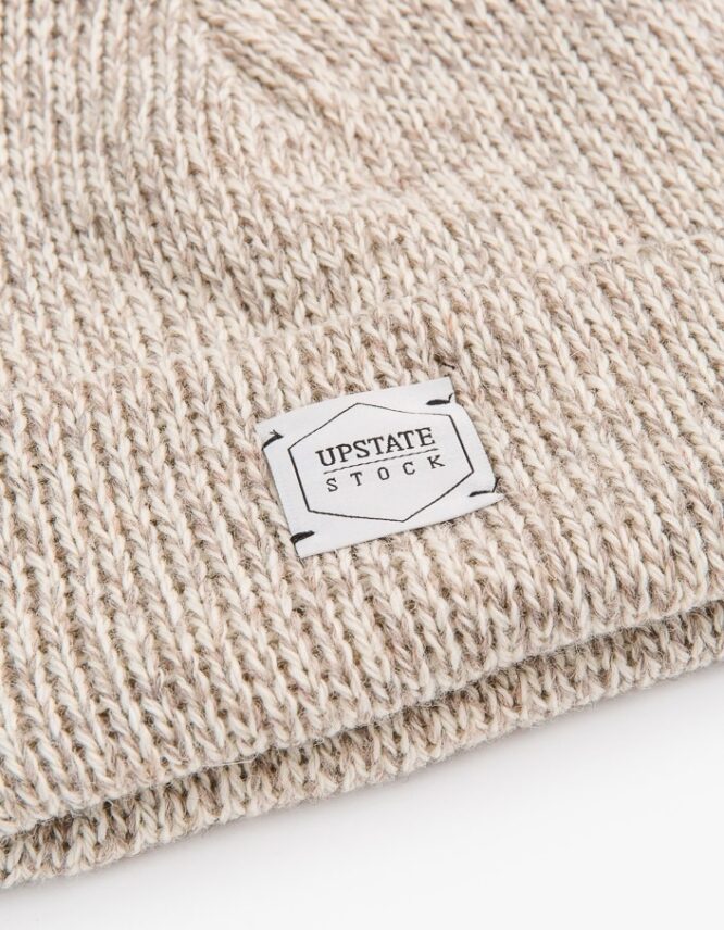 Ragg Wool Beanie Oatmeal - Image 2