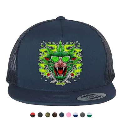 GREENZ-PANTHER_SNAPBACK-BY-STONERDAYS-NAVY_720x