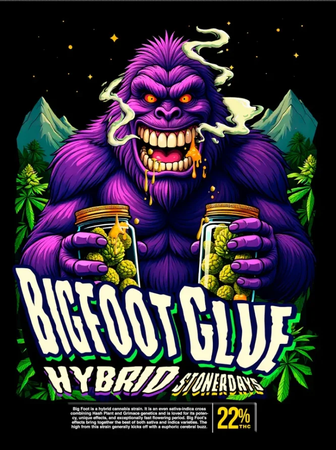 Bigfoot Glue Dab Mat