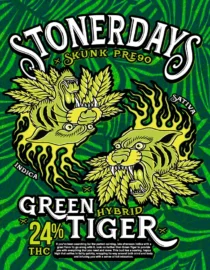 Green Tiger Dab Mat